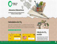 Tablet Screenshot of alimentoskilometricos.org